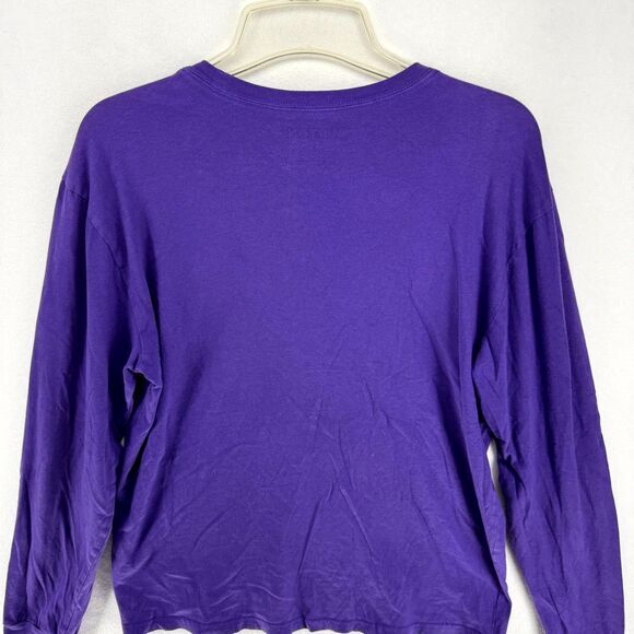 Burton Snowboards Long Sleeve‎ Graphic Tshirt Purple Color Mens Size S - Picture 6 of 11